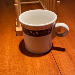 Fiestaware Tis the Season mug.